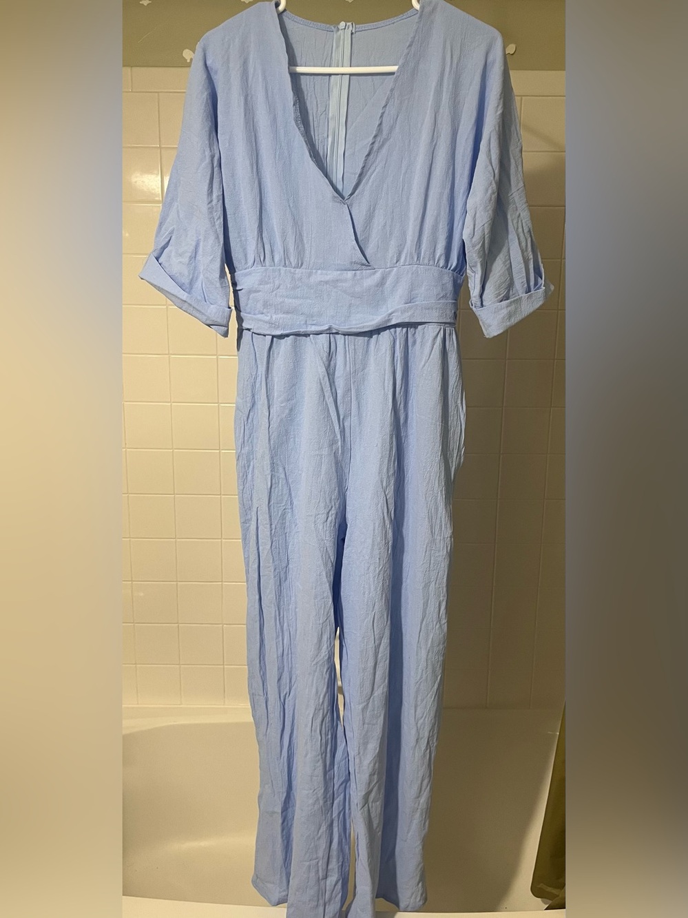 Light Blue Jumpsuit